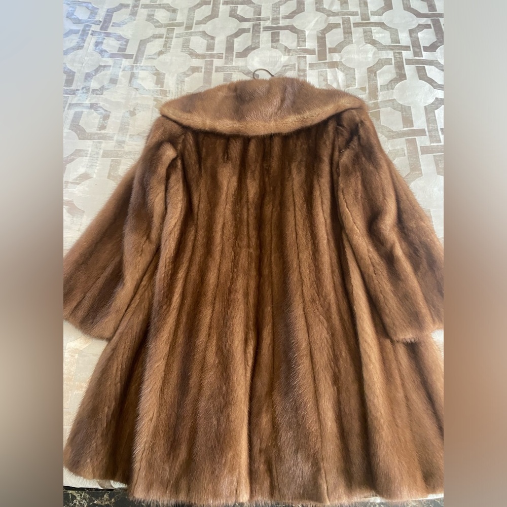 Mink fur coat